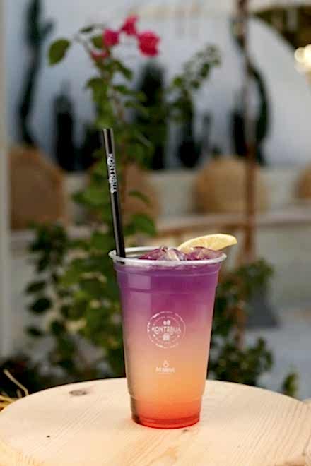 Dalgona Coffee in Glass